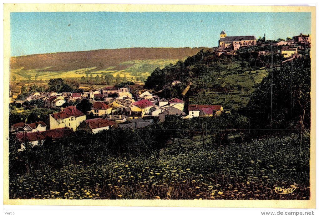 Carte Postale Ancienne de DUN sur MEUSE