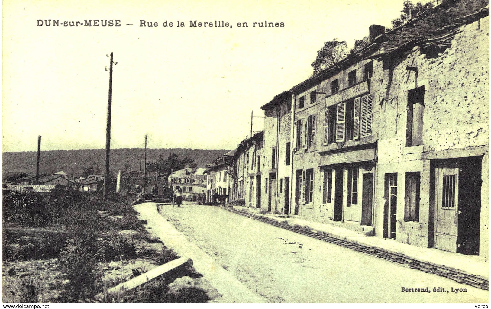 Carte postale ancienne de  DUN sur MEUSE