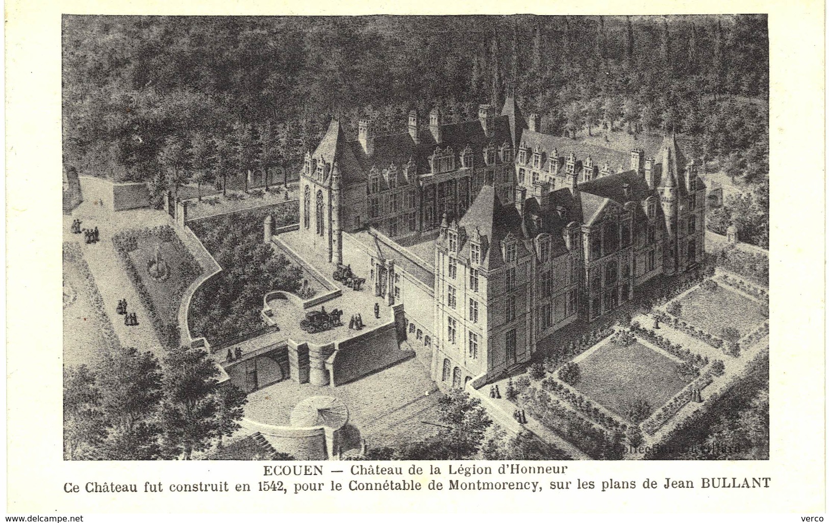 Carte Postale ANCIENNE de ECOUEN  - Château de la Légion d'Honneur