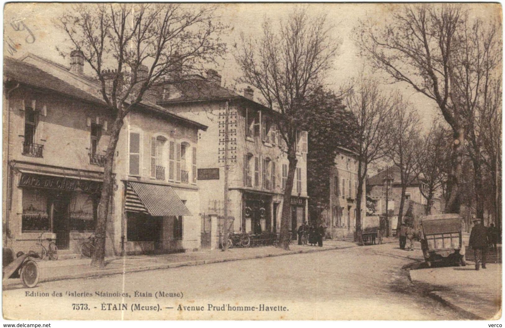 Carte Postale Ancienne de ETAIN-Avenue Prud'Homme Havette