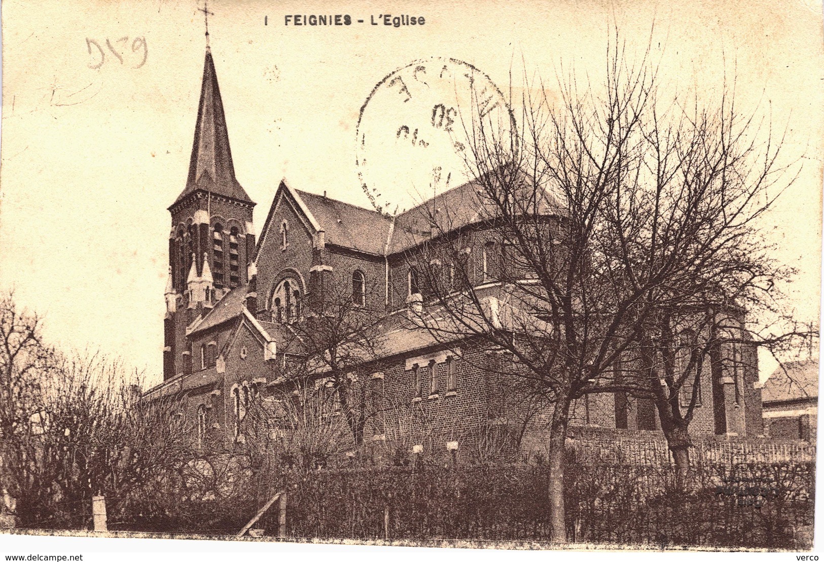 Carte Postale ancienne de  FEIGNIES