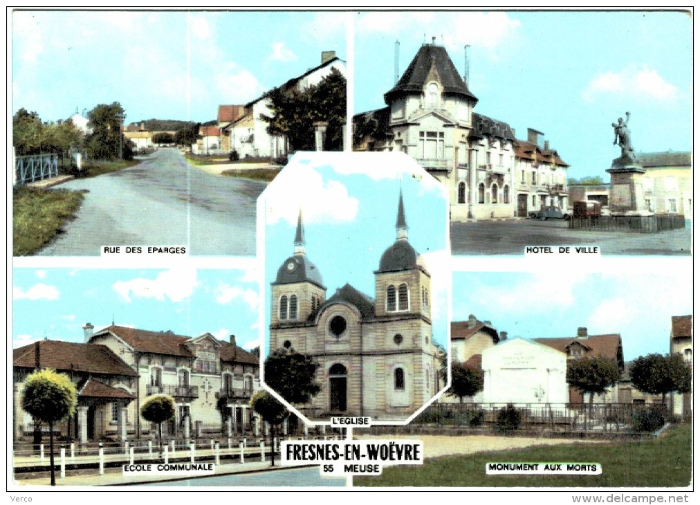 Carte Postale Ancienne de FRESNES EN WOEVRE-