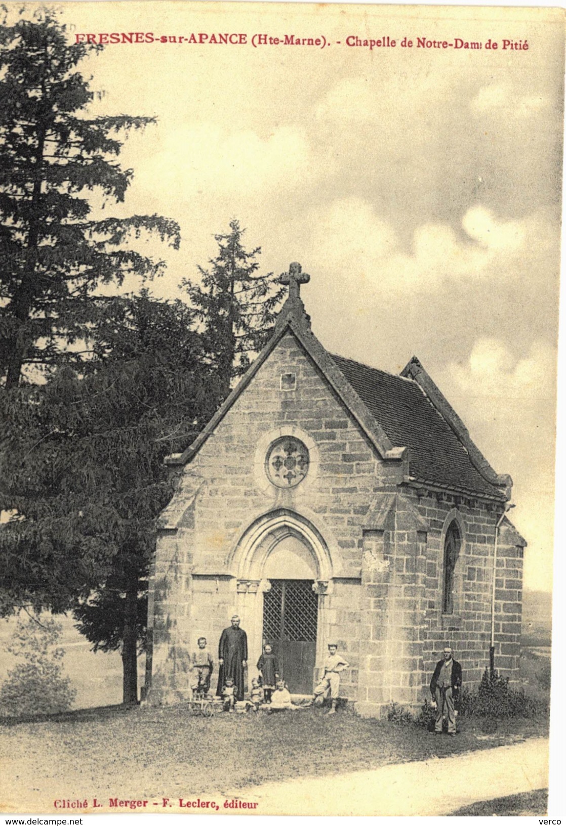 Carte postale ancienne de FRESNES sur APANCE