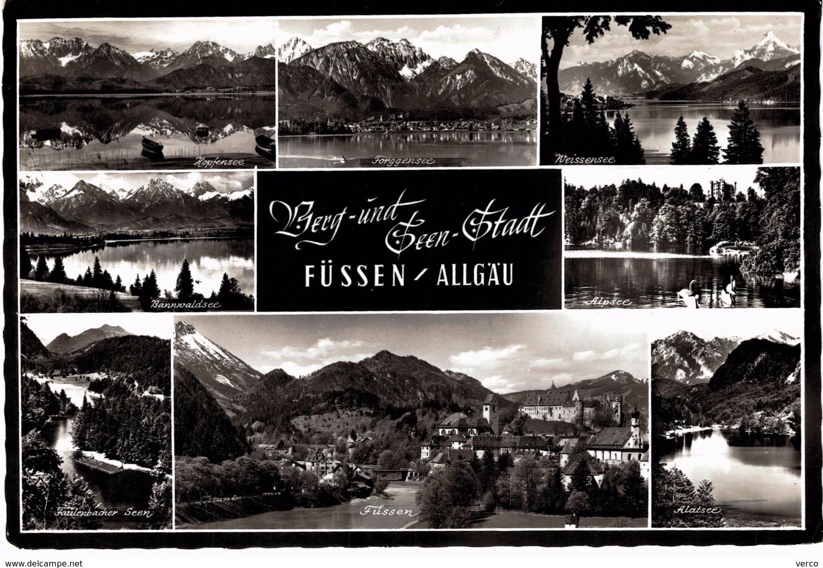 Carte postale ancienne de FUESSEN