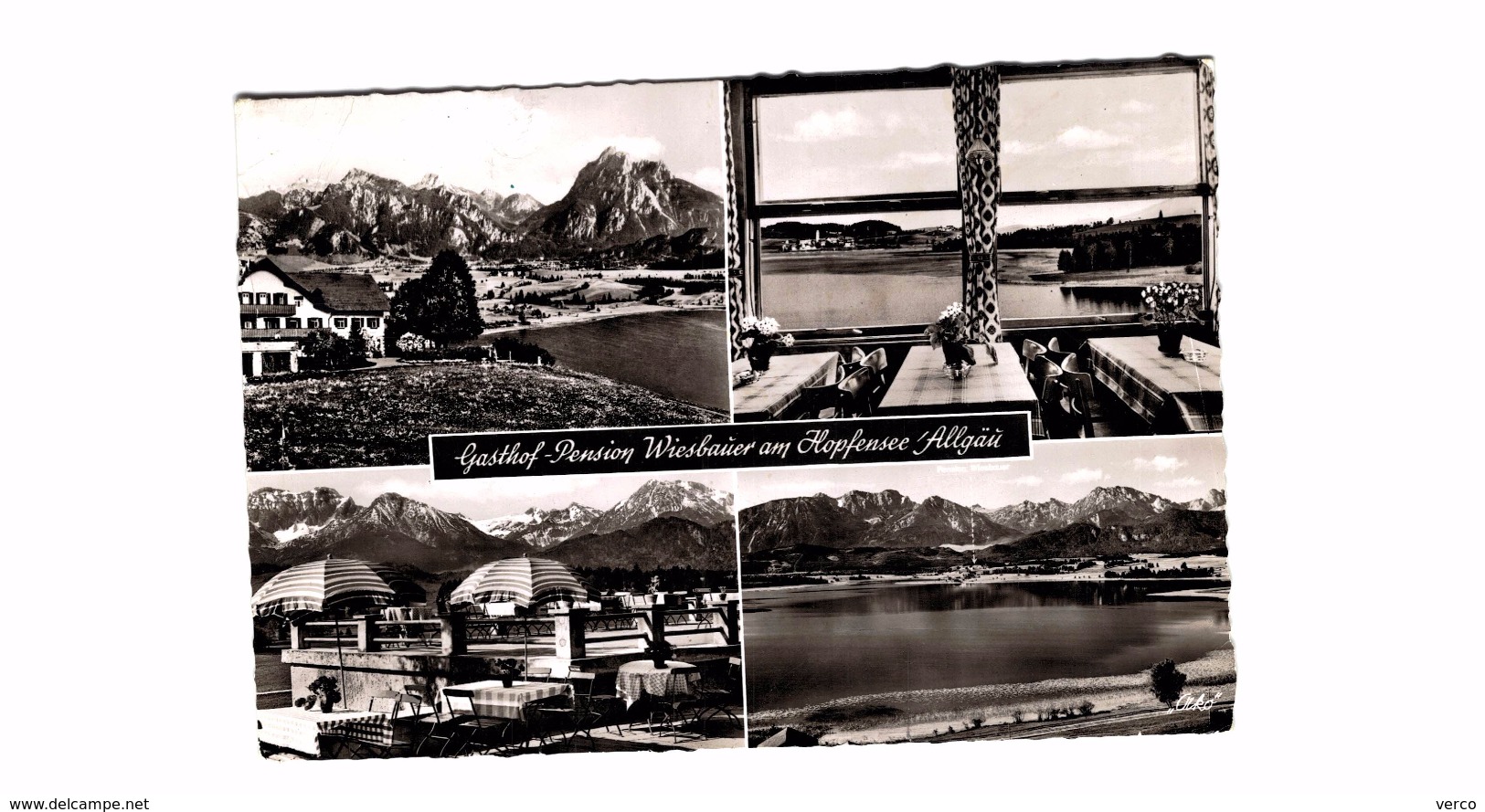 Carte postale ancienne de FUESSEN - HOPFENSEE