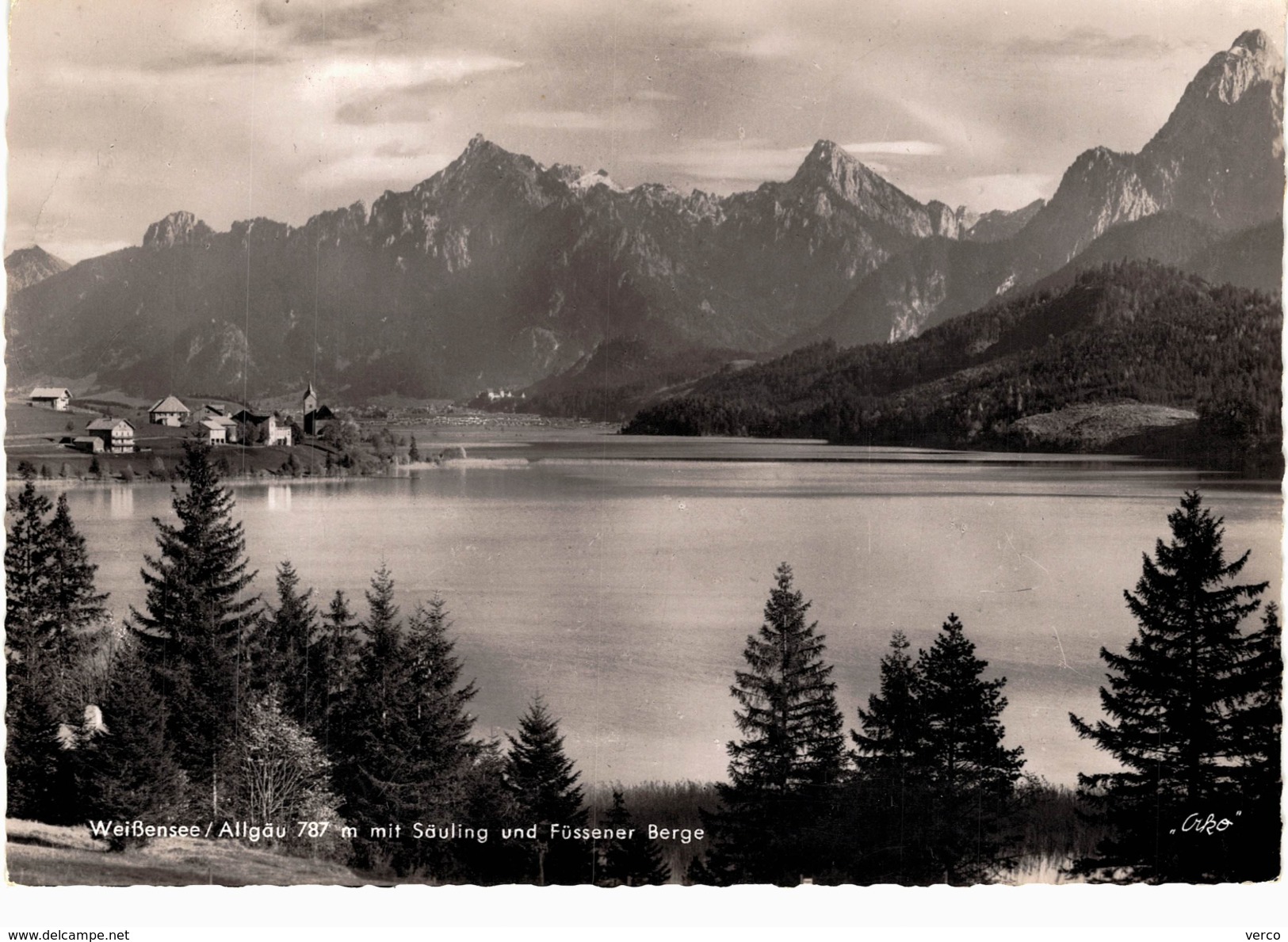 Carte postale ancienne de FUSSEN