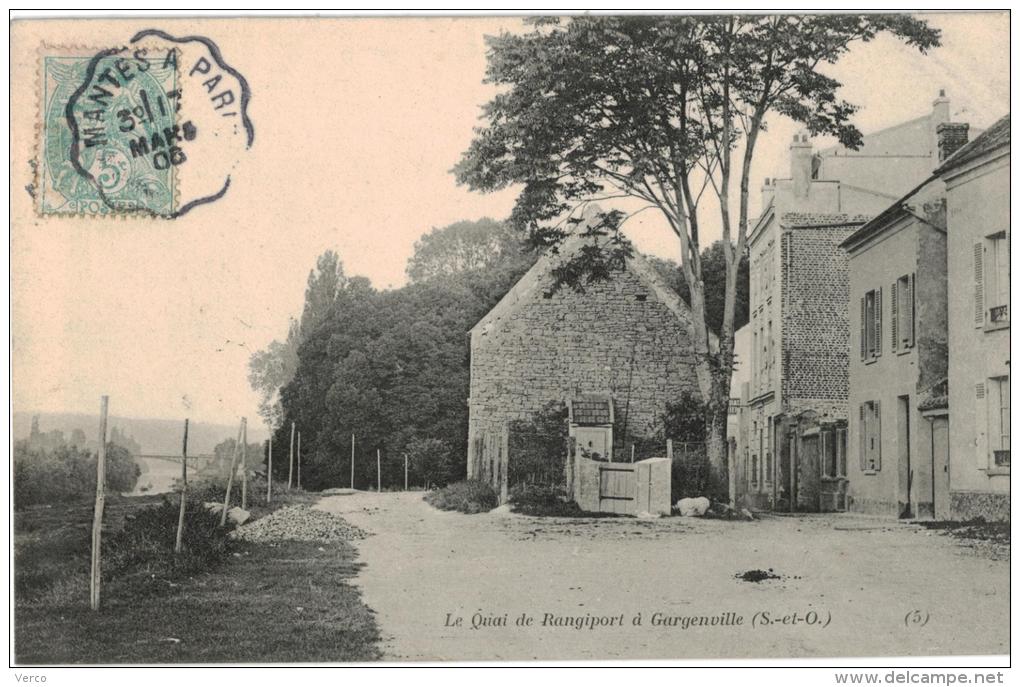 Carte Postale Ancienne de GARGENVILLE