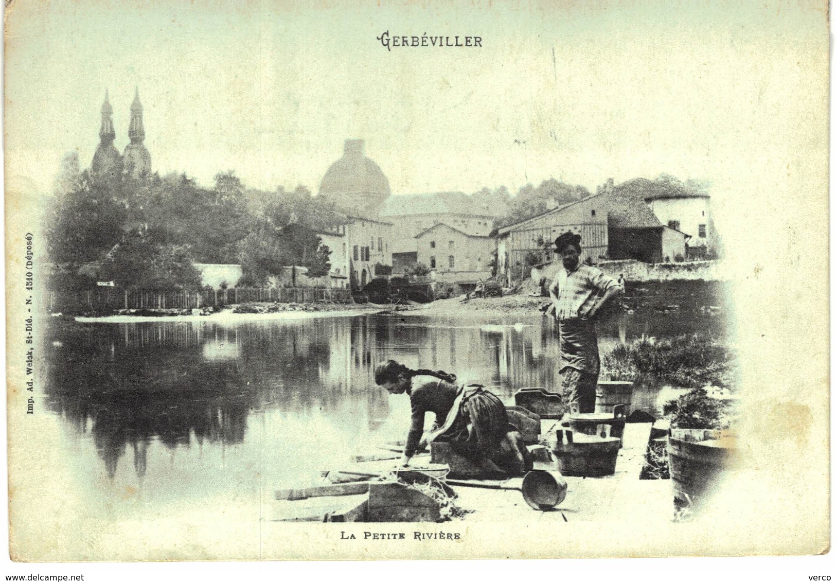 Carte postale ancienne de GERBEVILLER