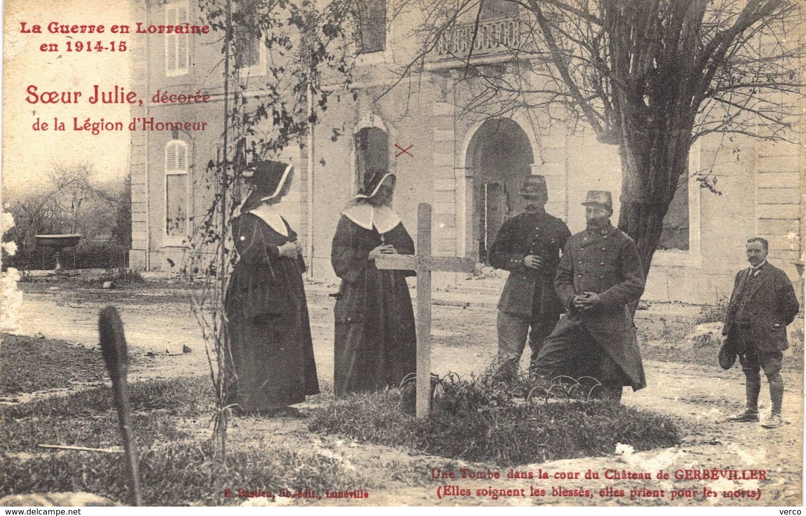 Carte postale ancienne de GERBEVILLER