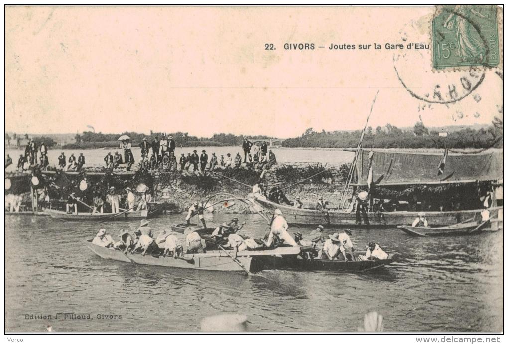 Carte Postale Ancienne de GIVORS