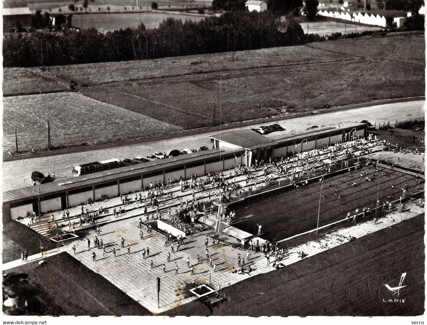 Carte POSTALE  Ancienne  de  GUEBWILLER - ISSENHEIM  SOULTZ - La Piscine