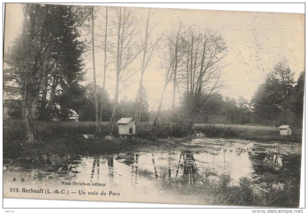 Carte Postale Ancienne de HERBAULT
