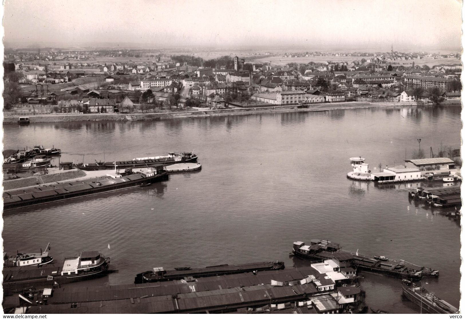 Carte  POSTALE   Ancienne  de  HUNINGUE