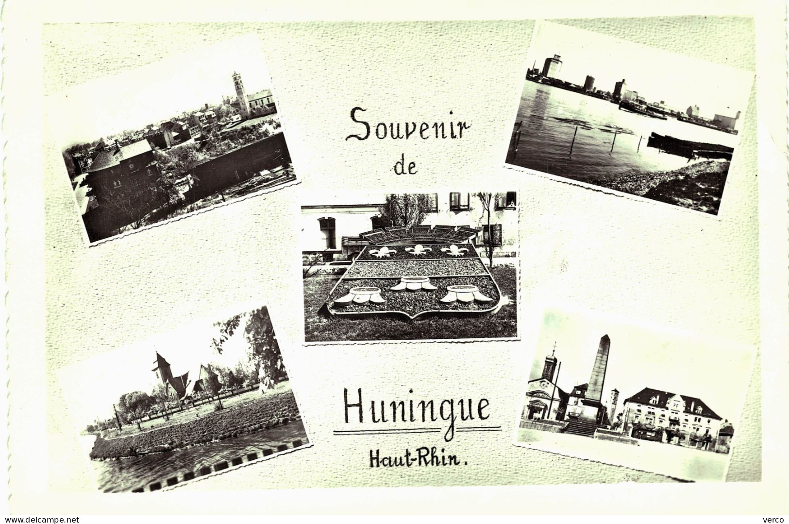 Carte  POSTALE   Ancienne  de  HUNINGUE