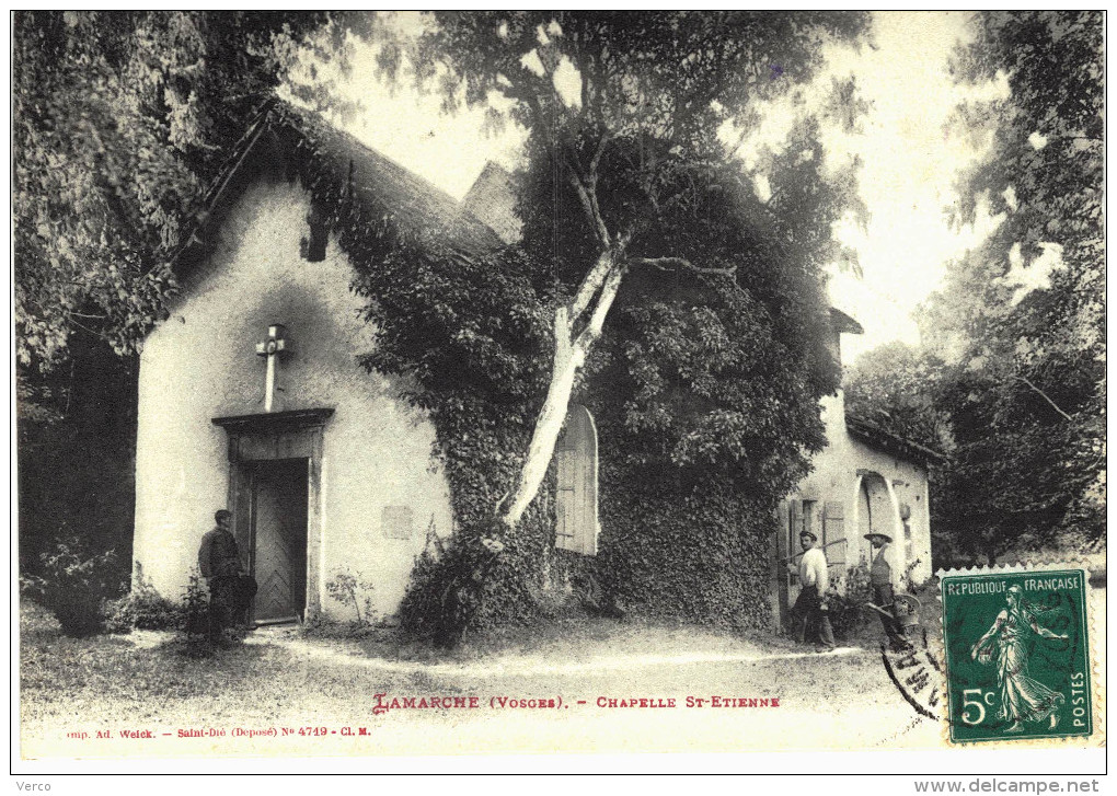 Carte Postale Ancienne de LAMARCHE