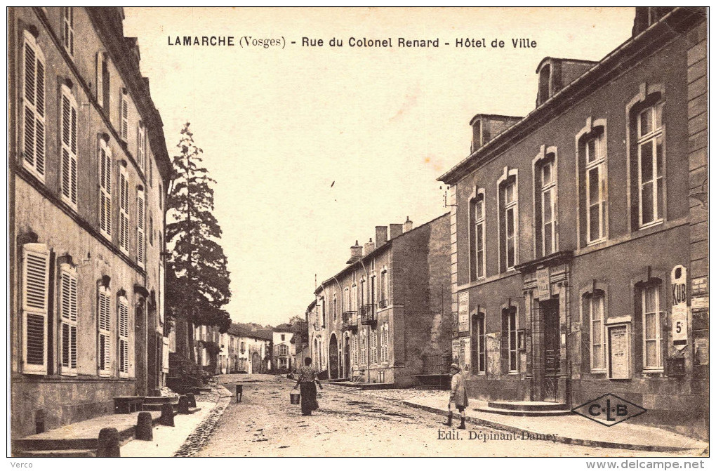 Carte Postale Ancienne de LAMARCHE