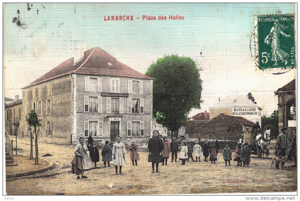 Carte Postale Ancienne de LAMARCHE