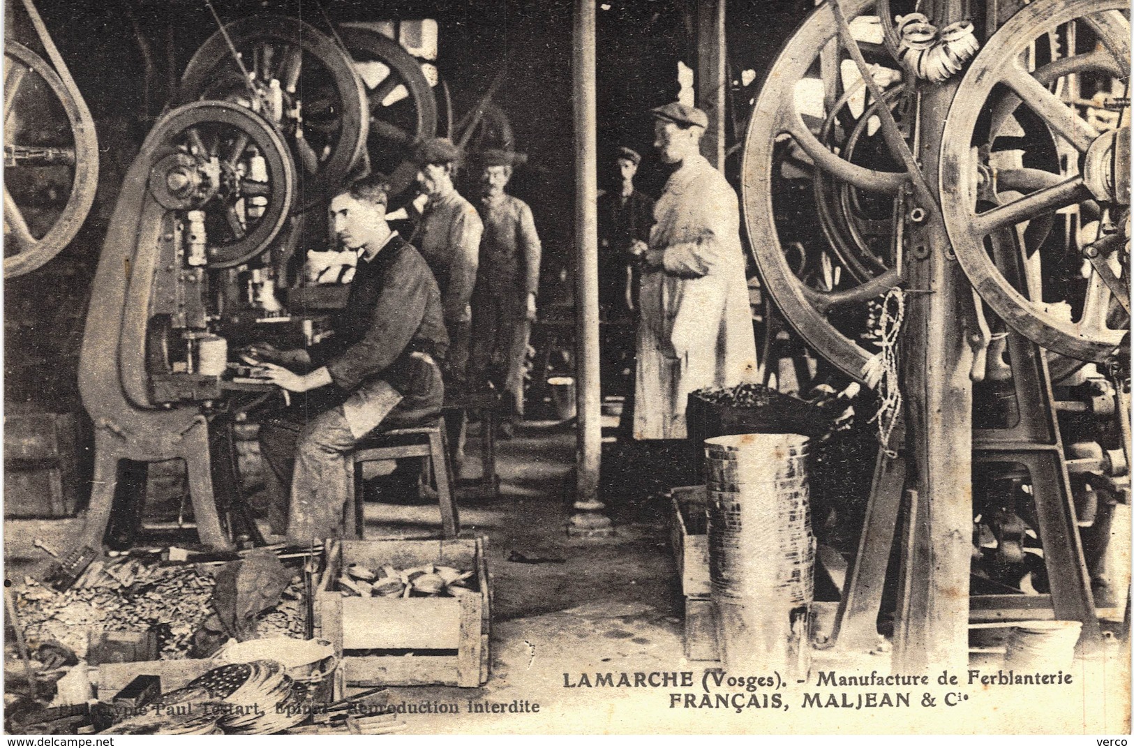 Carte postale ancienne de LAMARCHE