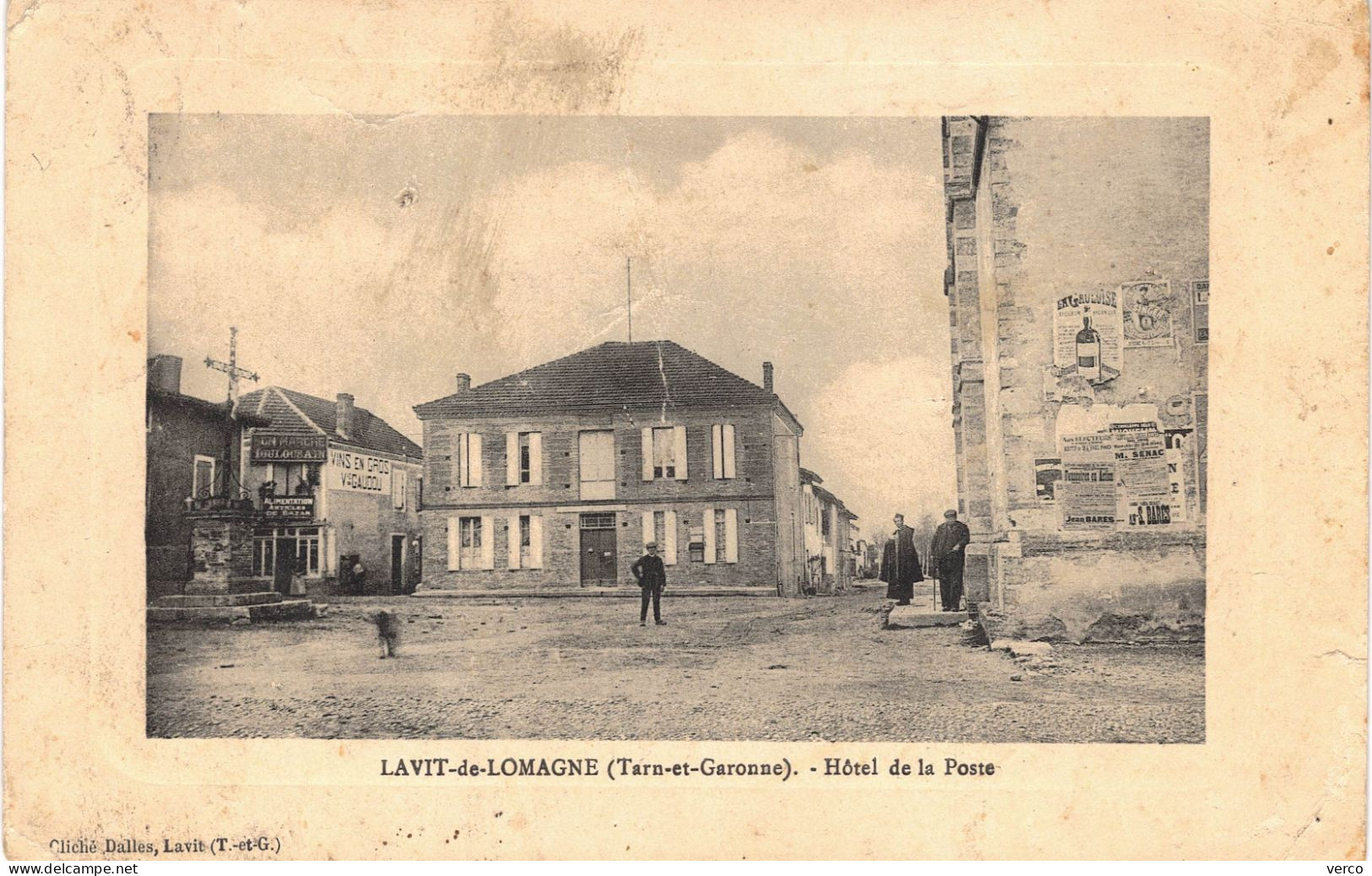 Carte POSTALE  Ancienne de  LAVIT de LOMAGNE