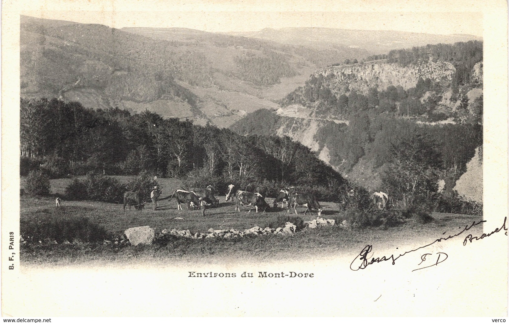 Carte postale ancienne de LE MONT DORE