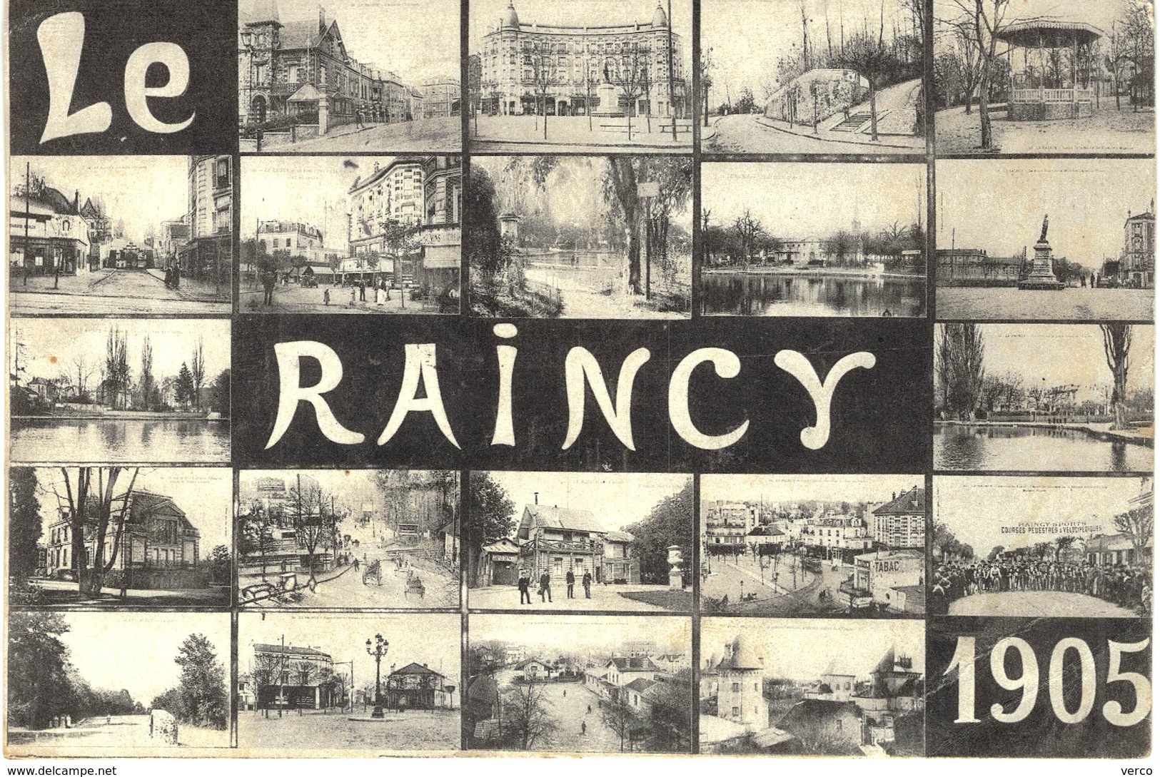 Carte POSTALE Ancienne de  LE RAINCY - 1905