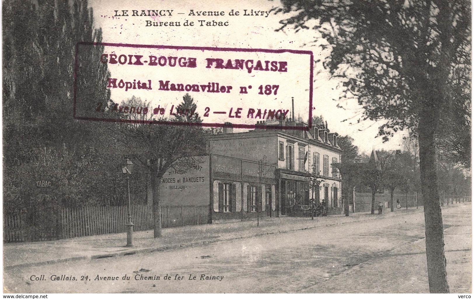 Carte POSTALE Ancienne de  LE RAINCY - Avenue de Livry