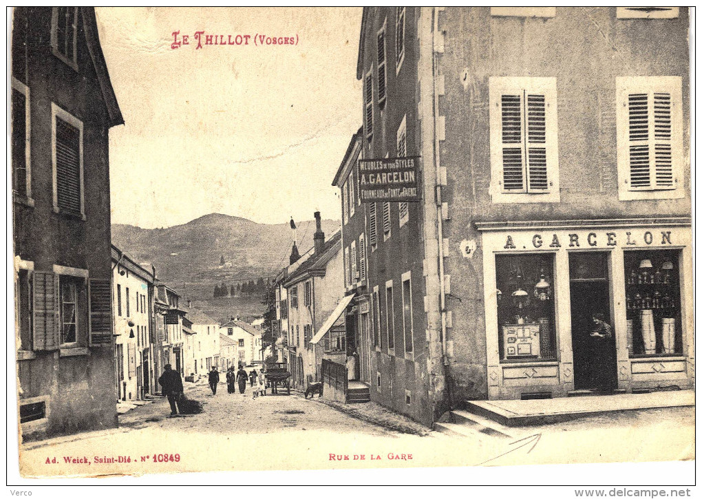 Carte Postale Ancienne de LE THILLOT