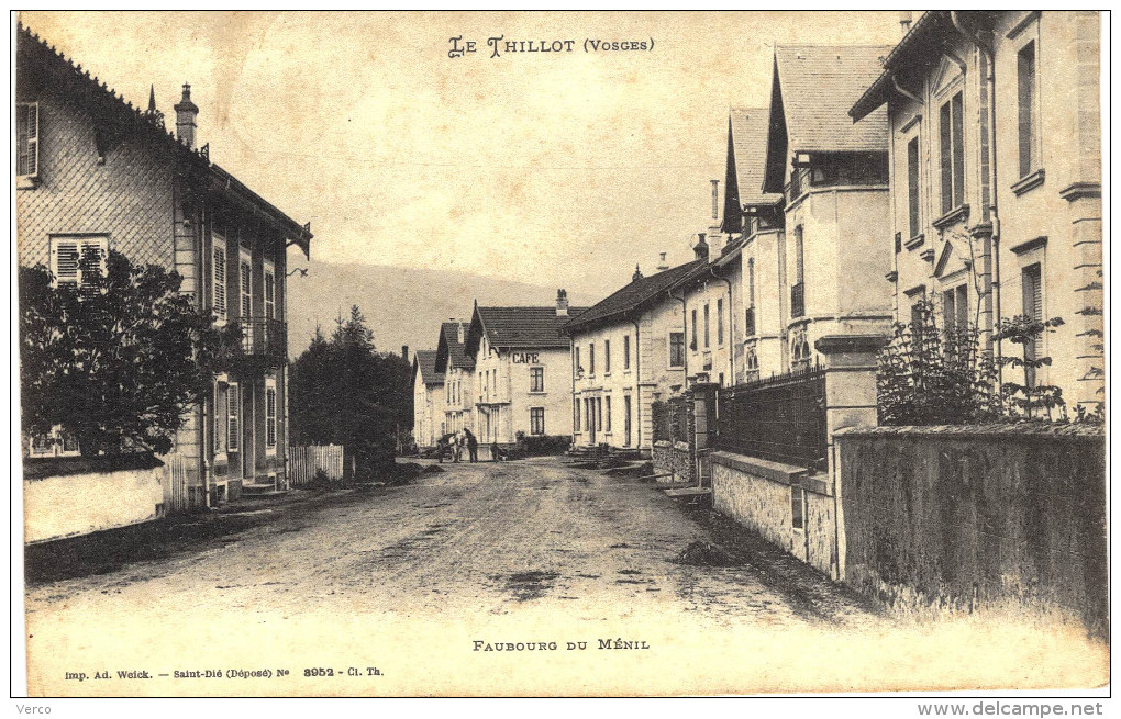 Carte Postale Ancienne de LE THILLOT