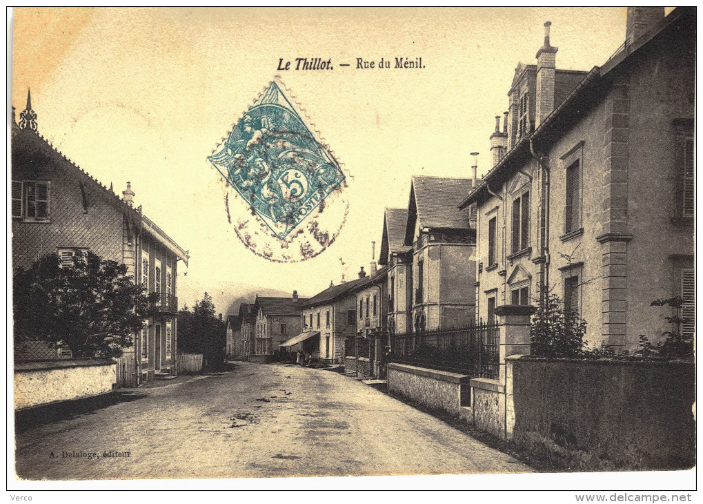 Carte Postale Ancienne de LE THILLOT