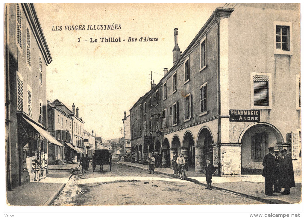 Carte Postale Ancienne de LE THILLOT