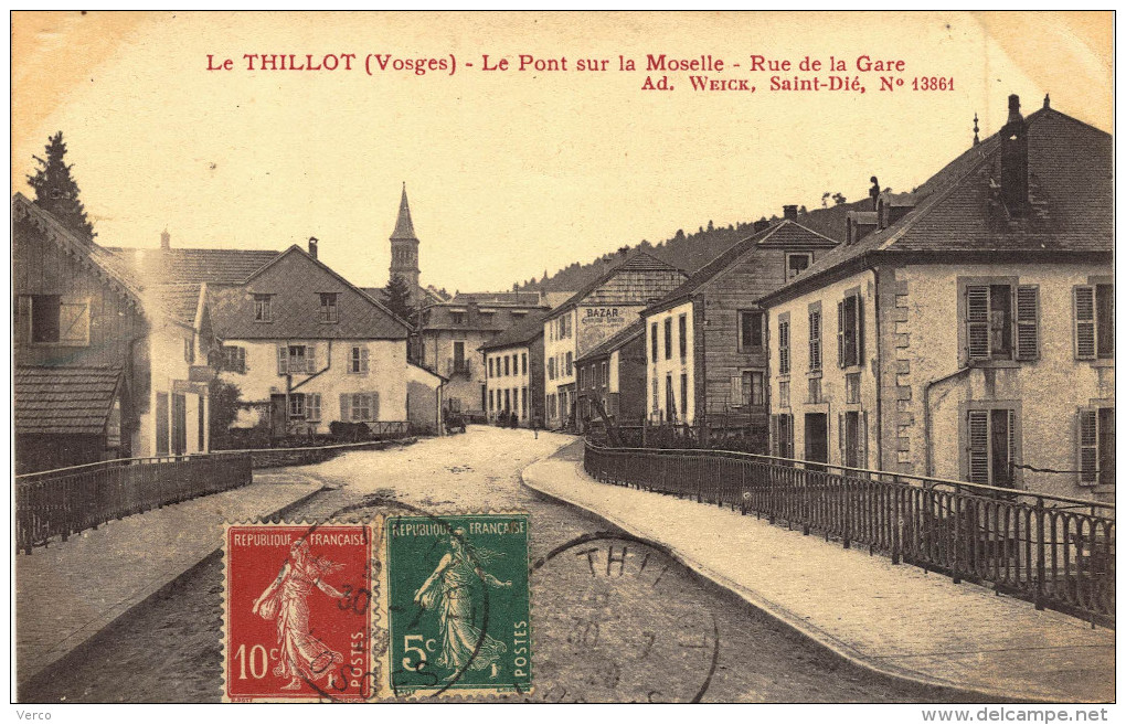 Carte Postale Ancienne de LE THILLOT