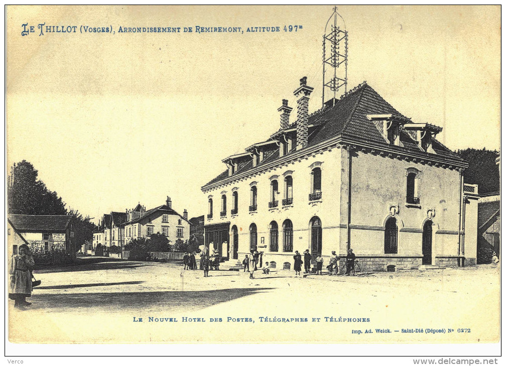 Carte Postale Ancienne de LE THILLOT