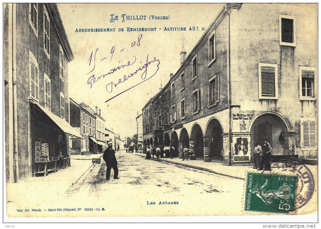 Carte Postale Ancienne de LE THILLOT