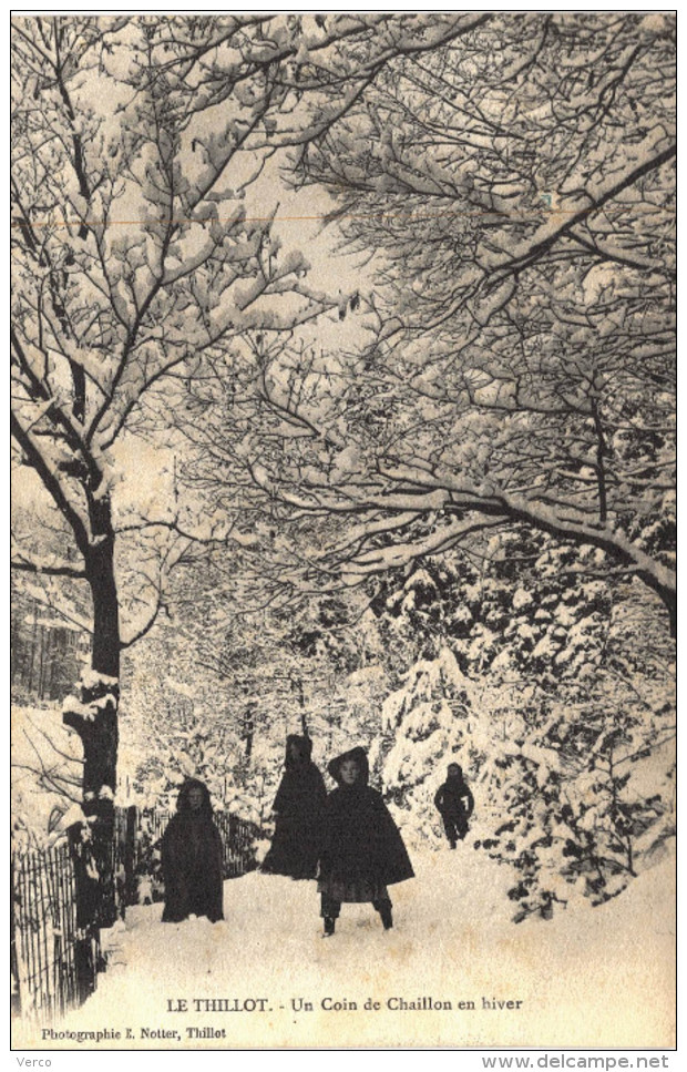 Carte Postale Ancienne de LE THILLOT