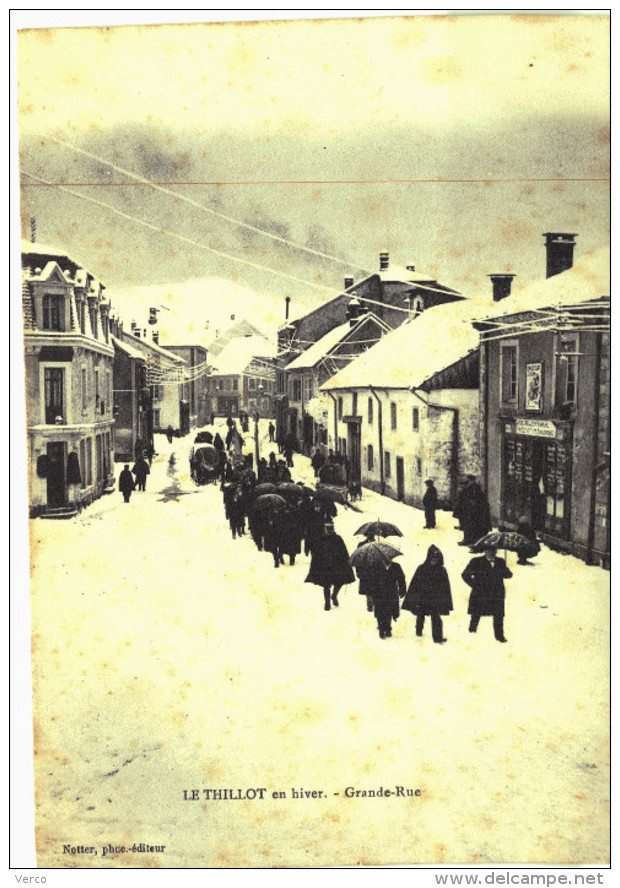 Carte Postale Ancienne de LE THILLOT