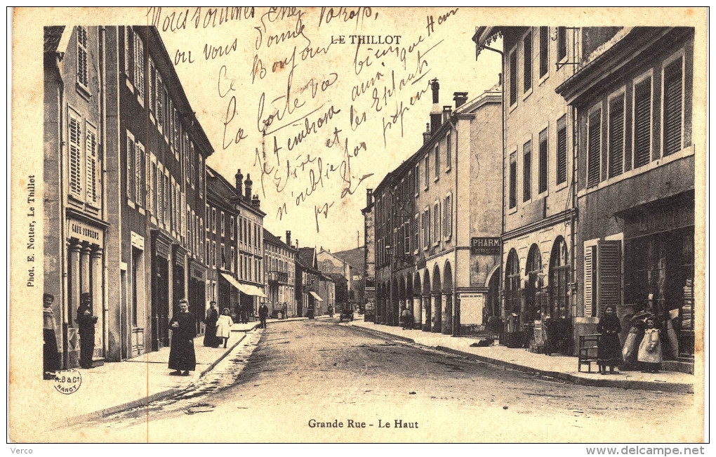 Carte Postale Ancienne de LE THILLOT