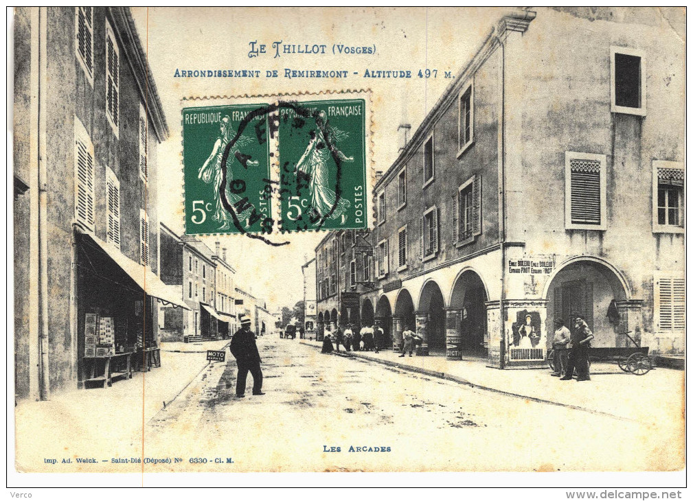Carte Postale Ancienne de LE THILLOT