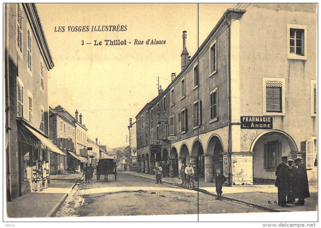 Carte Postale Ancienne de LE THILLOT