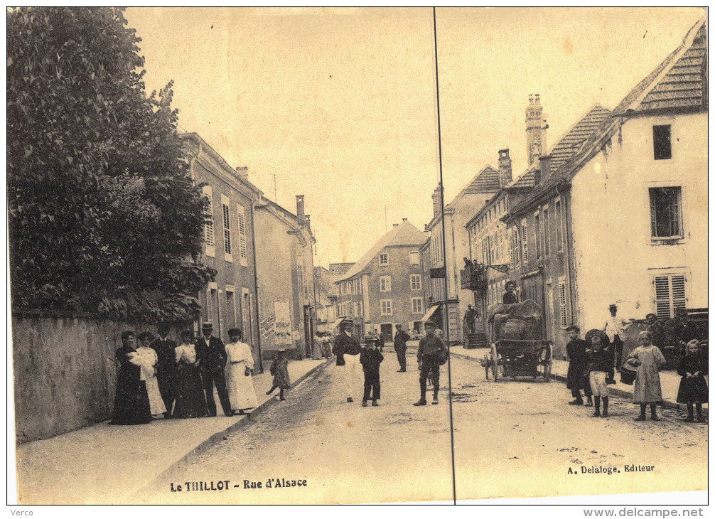 Carte Postale Ancienne de LE THILLOT