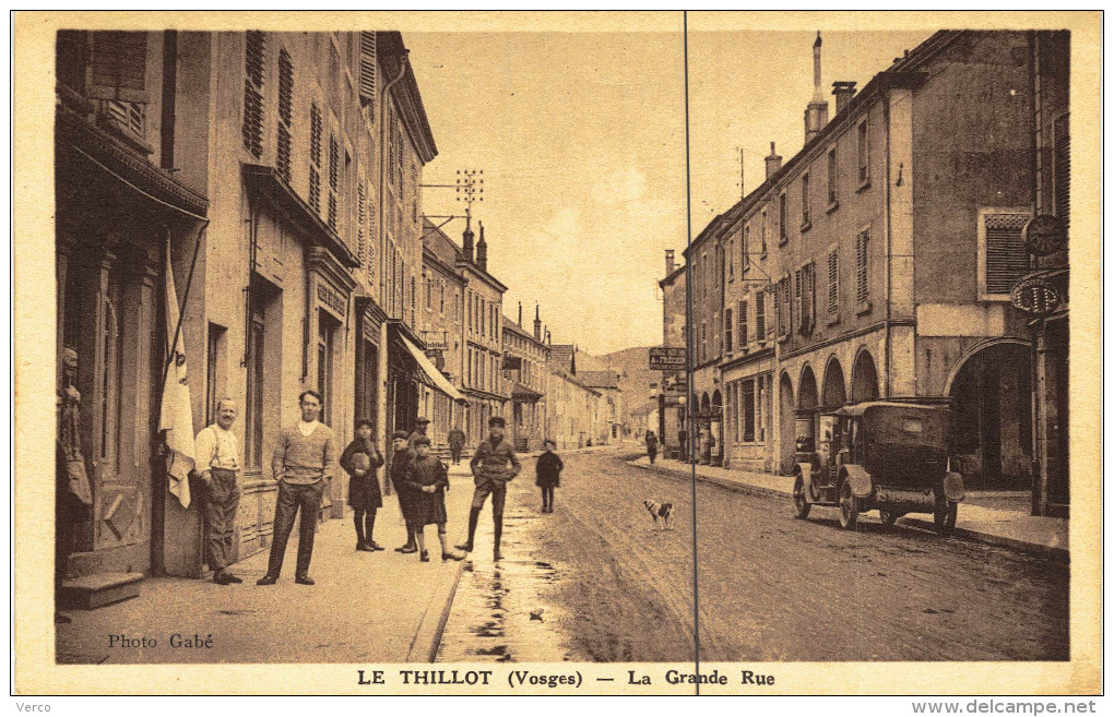 Carte Postale Ancienne de LE THILLOT