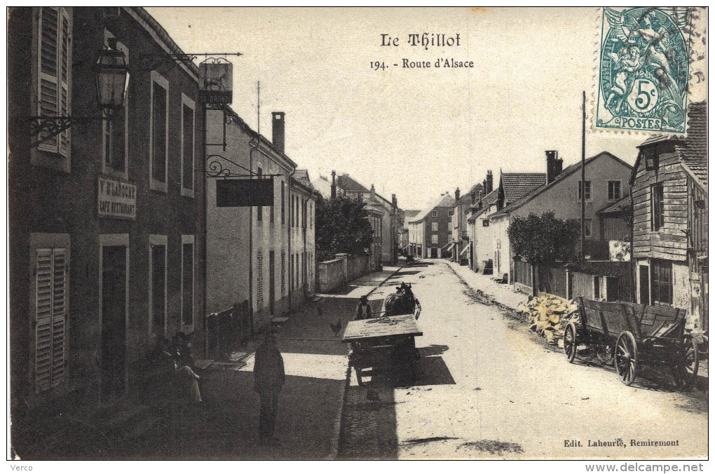 Carte Postale Ancienne de LE THILLOT
