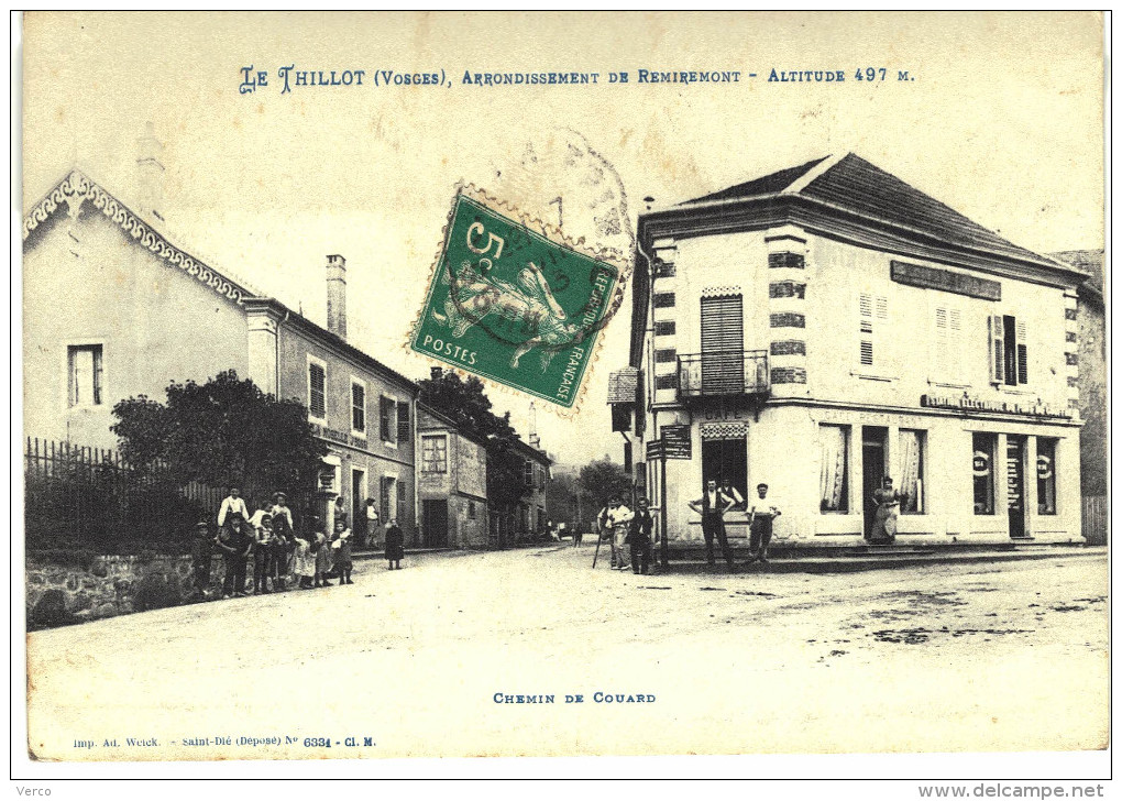 Carte Postale Ancienne de LE THILLOT