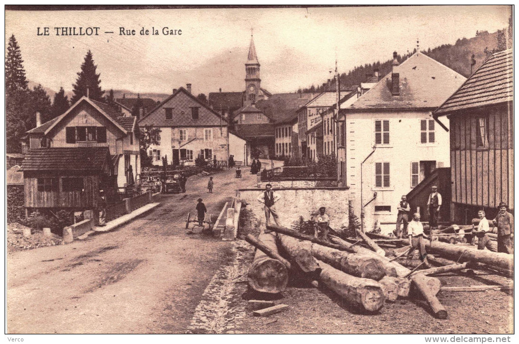 Carte Postale Ancienne de LE THILLOT