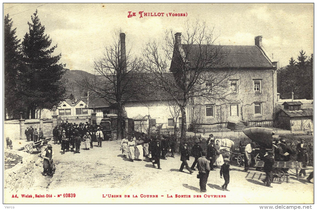 Carte Postale Ancienne de LE THILLOT