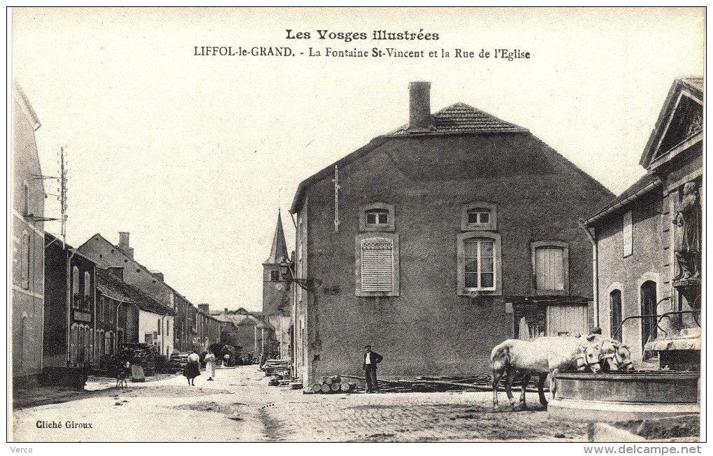 Carte Postale Ancienne de LIFFOL le GRAND