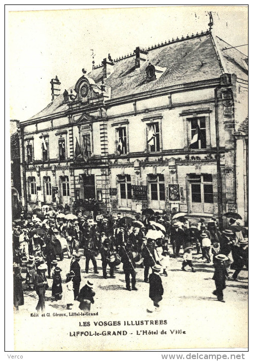 Carte Postale Ancienne de LIFFOL le GRAND