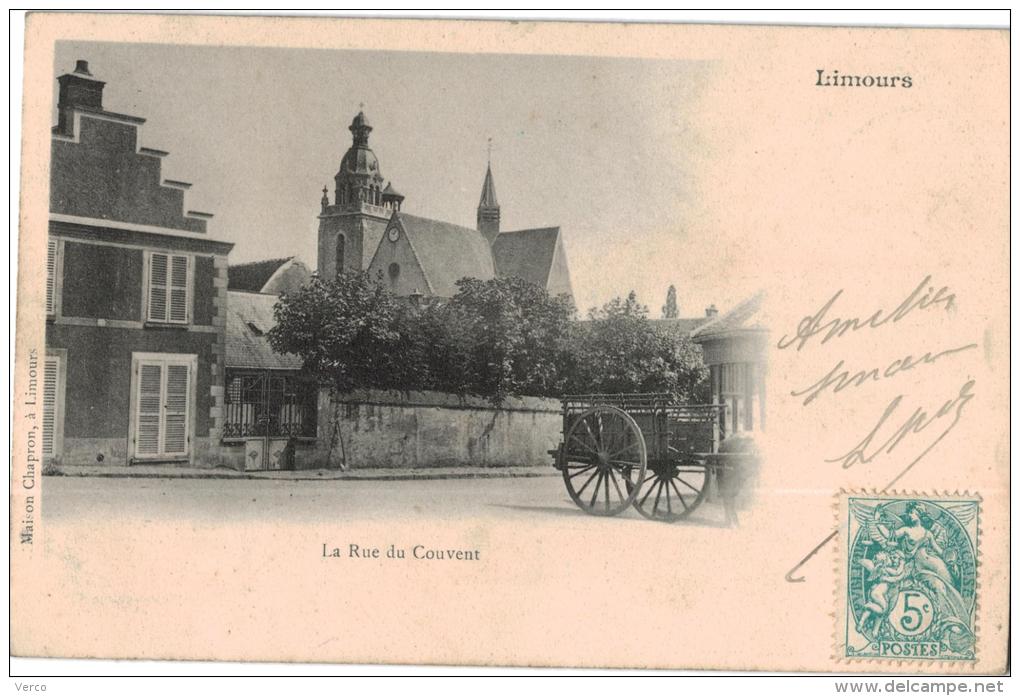 Carte Postale Ancienne de LIMOURS