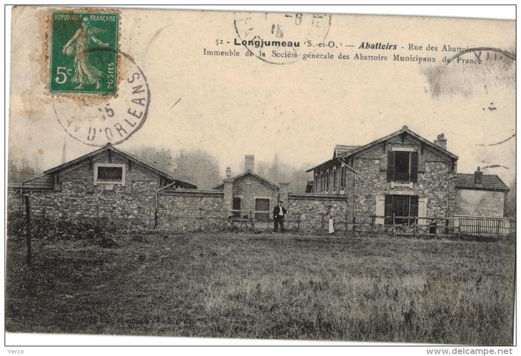 Carte Postale Ancienne de LONGJUMEAU
