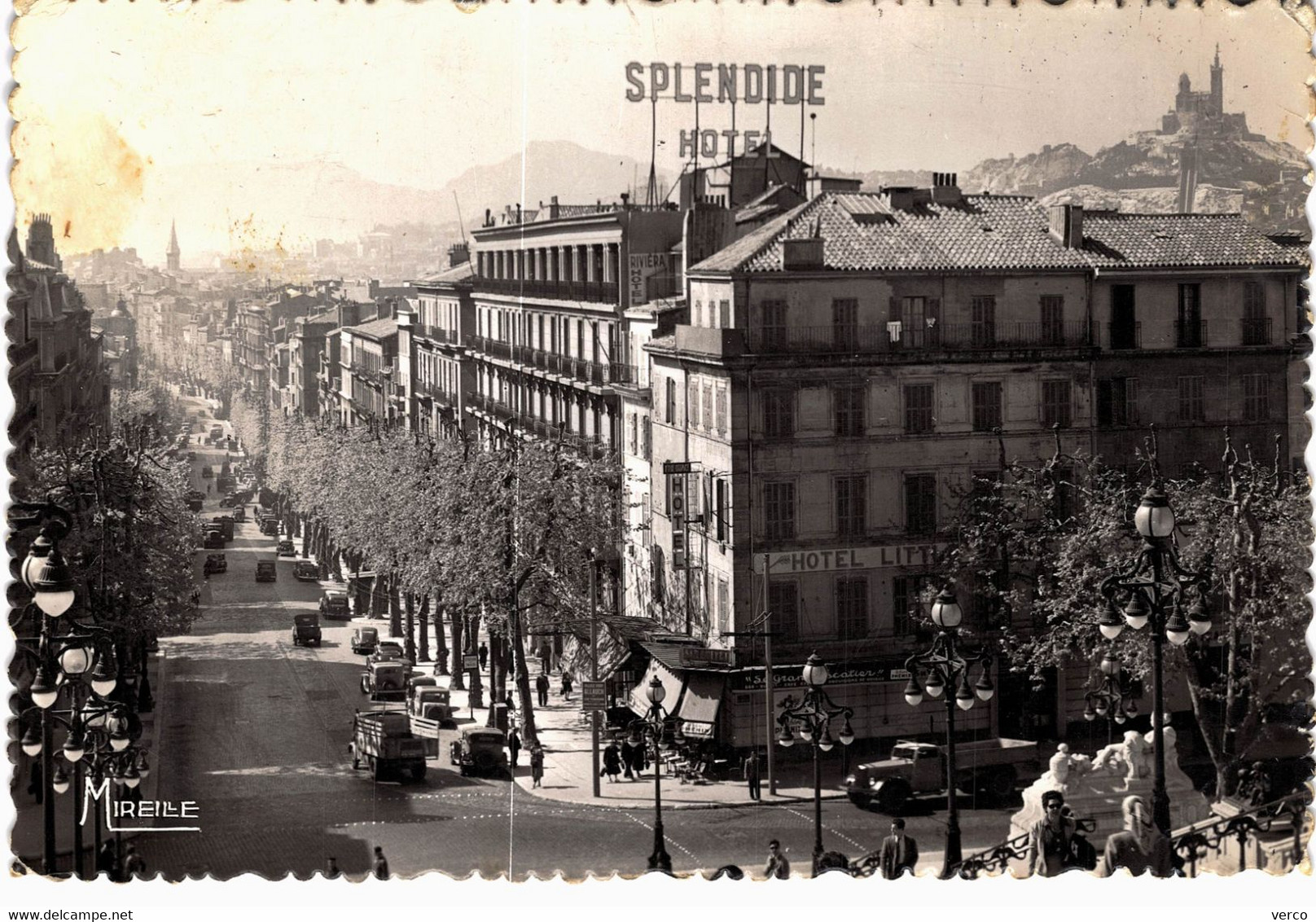 Carte POSTALE  Ancienne  de  MARSEILLE , Boulevard d'Athénes