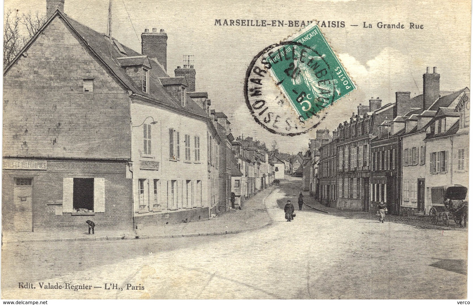 Carte Postale ancienne de  MARSEILLE en BEAUVAISIS